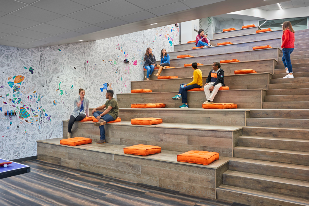 From Pep Rallies to Office Buildings: Stadium Seating Rises in Popularity