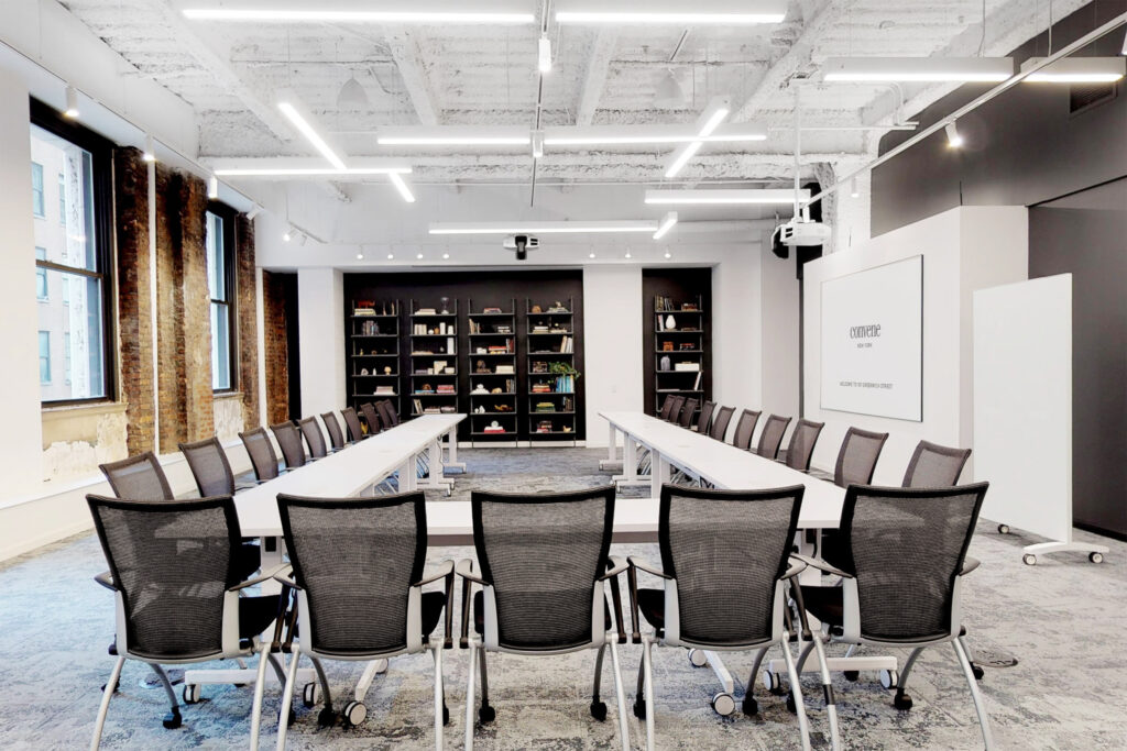 The Hub 2 at Convene 101 Greenwich Street located in the heart of the financial district in Downtown Manhattan
