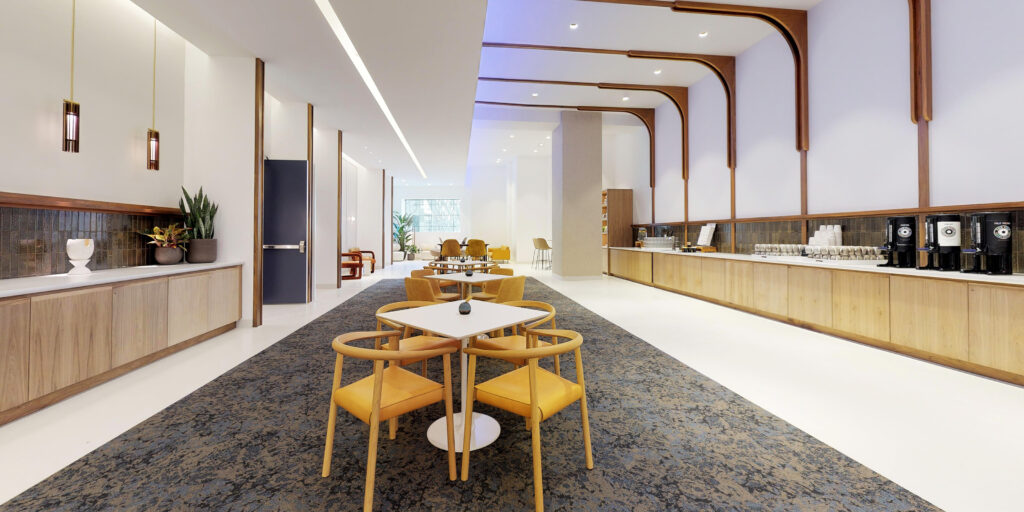 Gallery 2A at Convene 225 Liberty Street, located in the Financial District of New York