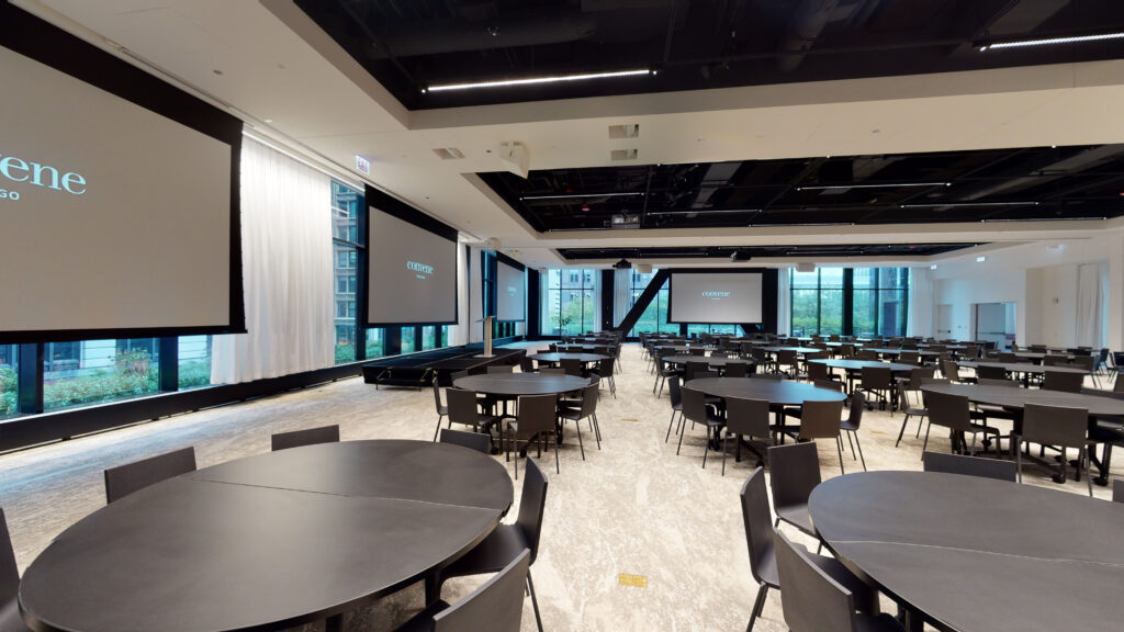 The Hall at Convene Willis Tower in Chicago. 
