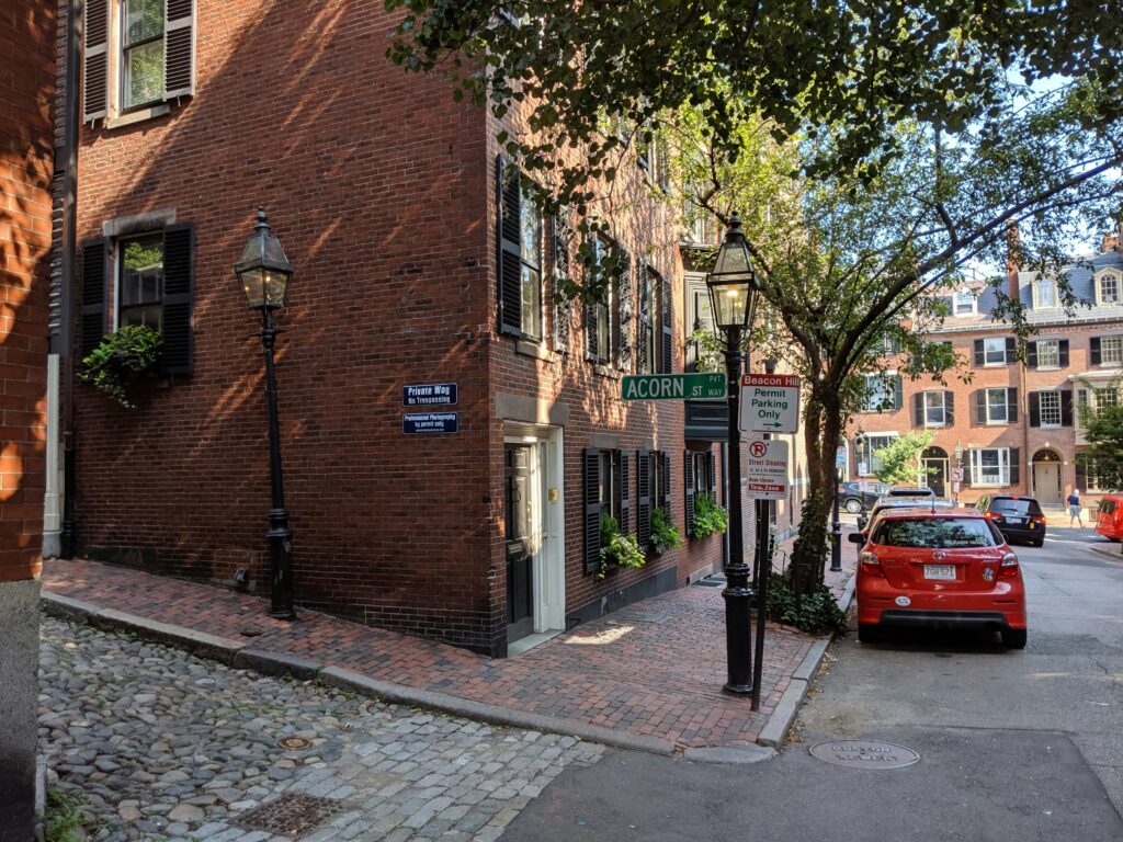 Newbury Street corner
