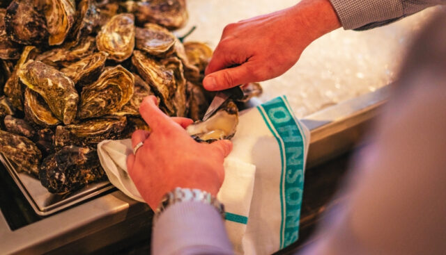On Demand Oyster Shucking Event Activation
